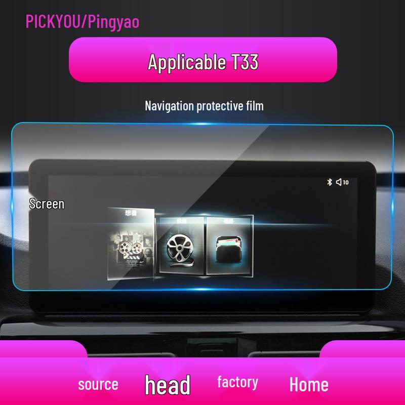 Bestune Navigation Tempered Film: Suitable for 25 X40, X80, T33, T90 Models