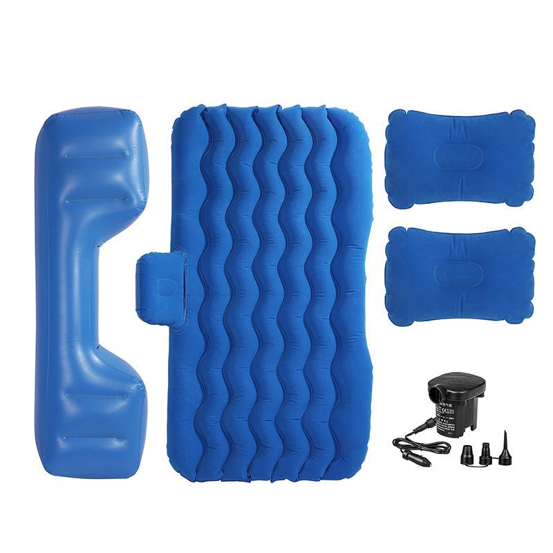 Thickened Car Inflatable Travel Mattress: Rear Seat Folding Bed for SUVs & Sedans