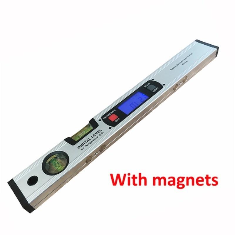 400mm Digital Protractor Angle Finder Inclinometer Electronic Level 360 Degree Level Angle Slope Test Ruler