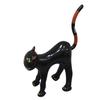 Inflatable Black Cat Halloween Decoration Leak-Proof Inflatable Cat Blow-up Standing Cat Ornament for Home Indoor Yard Garden Decoration