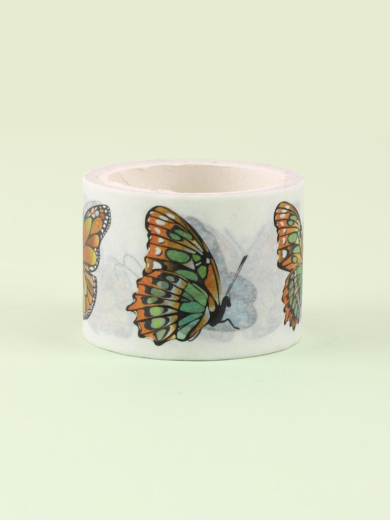 1pc Large Butterfly Washi Tape Stationery Journaling Aesthetic Back-To-School Masking Tape Perfect Gift For Artists & Crafters