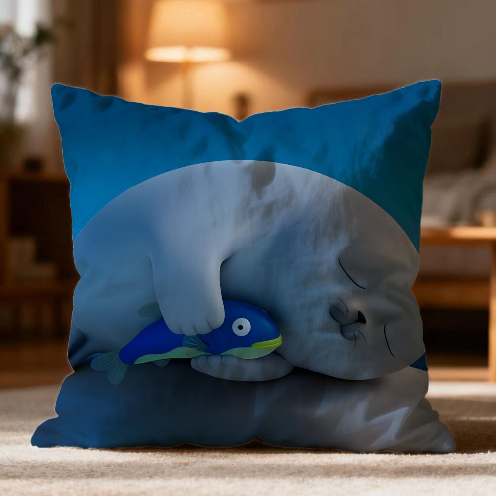 Popular S-SSEALOOK Cushion Cover Soft Washable Pillow Case Multi-Scene for Couch Bed Travel Office Use