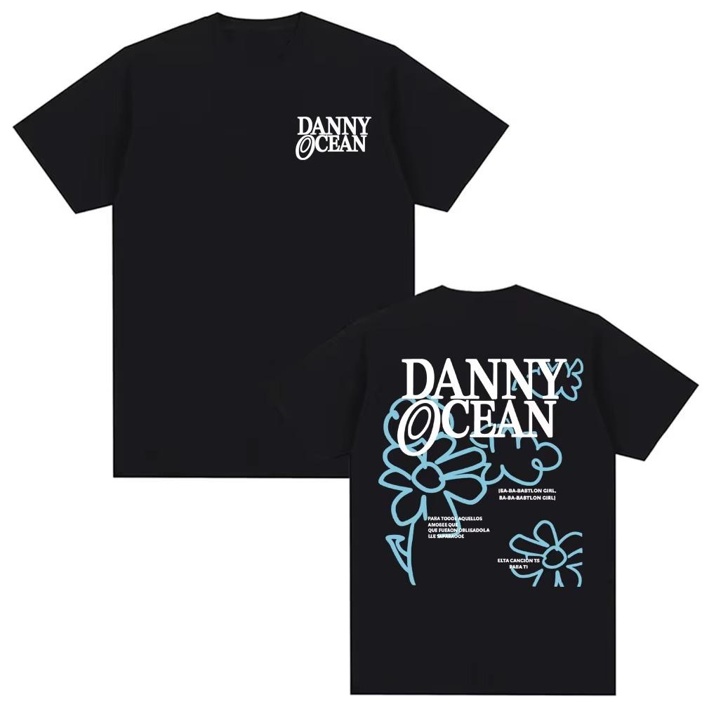 Danny Ocean Babyloh Girl Printed Tee Shirt Men Women Clothing Fashion Aesthetic Tshirt Pure Cotton Pop Music Streetwear