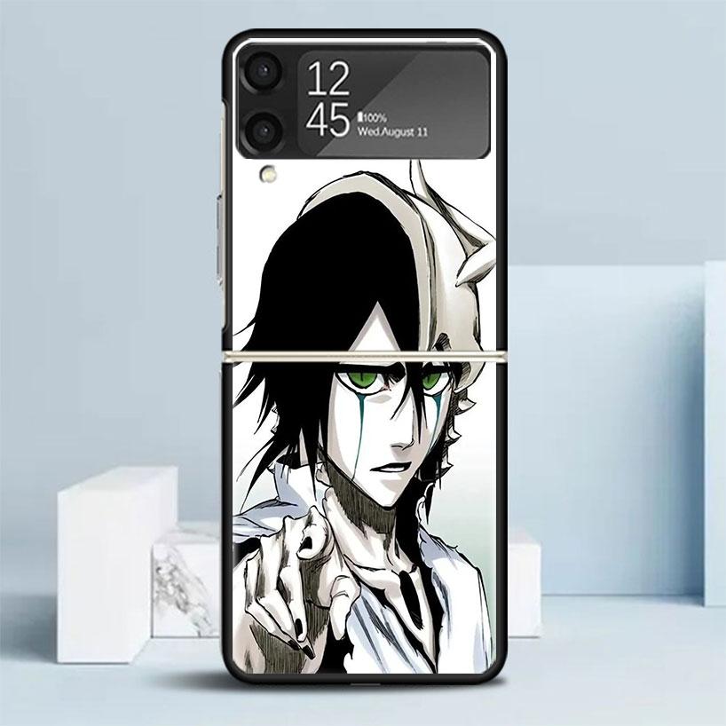 Bleach Ulquiorra Cifer 4 Phone Case For Samsung Galaxy Z Flip7 Flip6 5G Flip5 Flip4 Flip3 ZFlip 7 6 3 4 5 Shockproof Back Cover