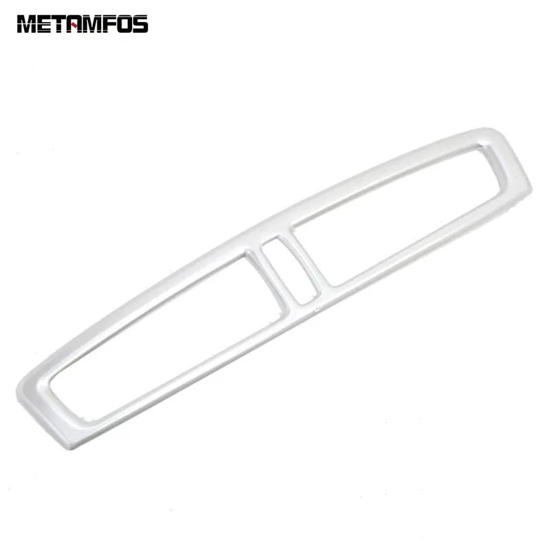 For Ford Kuga Escape 2017 2018  Matte Center Console Air Condition Vent Outlet Cover Molding Trim Interior Car Accessories