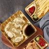 Shell Shape Stainless Steel Snack Plate Creative Dessert Display Tray  Kitchen Tableware