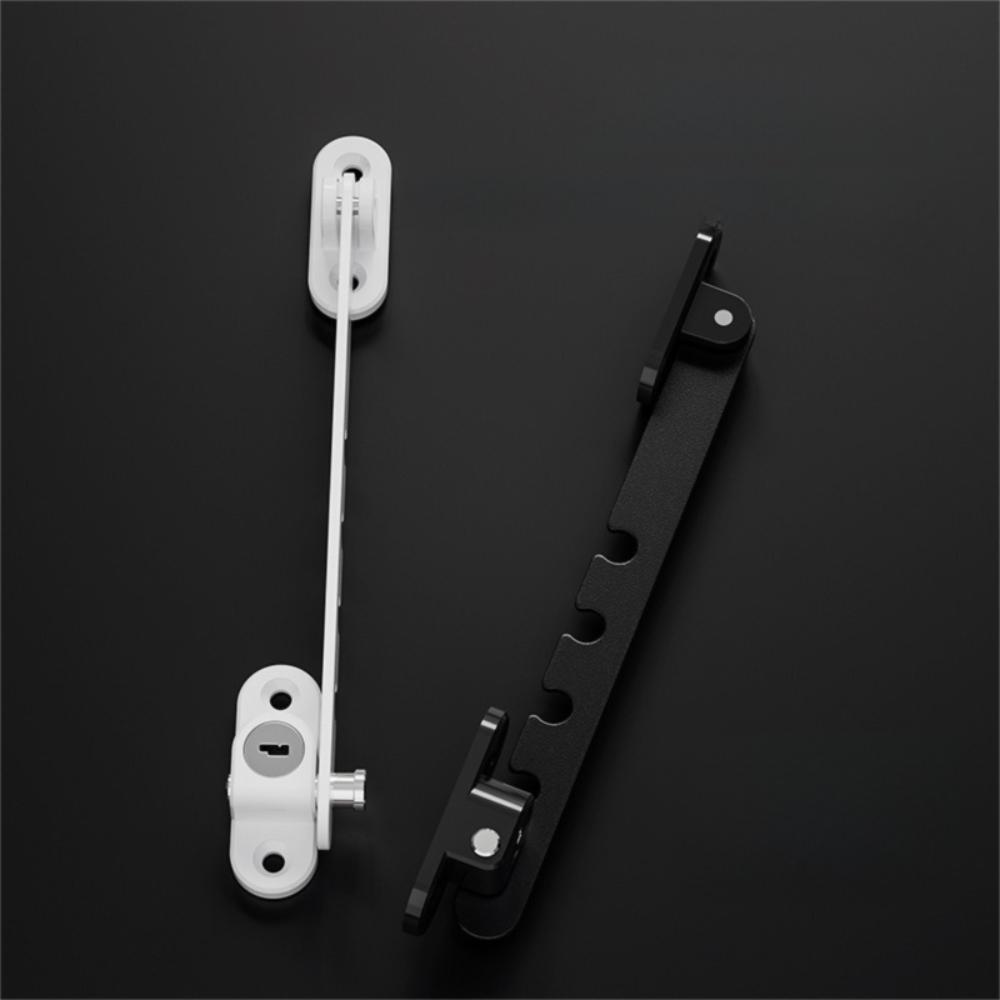 Metal Window Limiter Blocker Adjustable Window Position Stopper Durable Window Blocking Lock