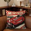 Pillow Cushion Cover Pillowcase Living Room Sofa Home Decor Customized Cartoon Car Lightning mOVIE McQueen