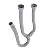 Promotion! 3.3Ft Washing Machine PVC Y Shaped Drain Discharge Hose Washer Pipe Connector