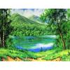 5D DIY diamantová malba Krajina Obrázky Drahokamová diamantová výšivka Scénický křížový steh