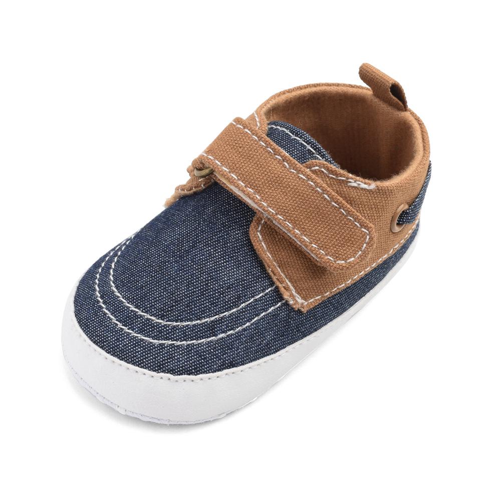 Spring & Autumn Baby Boys Soft Sole Canvas Shoes (0-1 Year) D921