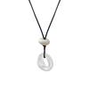 Korean geometric pendant necklace women's 2026 new light luxury long sweater chain accessories