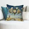 SSalvador Dali Art Pillow Cases for Bedroom Living Room Sofa Home Decor Polyester Cushion Cover with Zipper