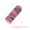 Sewing Thread 5pcs 110m Multicolor Gradient Sewing Quilting Polyester Embroidery Thread Spools Garment Accessories Thread