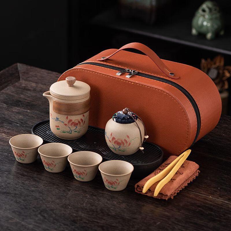 Darunyiao Portable Ceramic Travel Tea Set