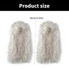 Plush Leg Warmers for Women Fuzzy Winter Boot Toppers Comfortable Stylish Thick Furry Leg Covers Footless Calf Socks