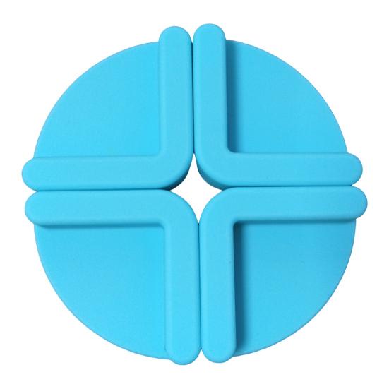 4 stk Silikon Skjærebrett Føtter Forebygger Kutt Skader Sklisikre Skjærebrett Føtter Sklisikre Kjøkkenoverflate Beskyttere Hjemmegave