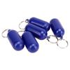5 Pcs Capsule-Shaped Floating Keychain ABS Float Key Ring Floating Key Ring  Boating Accessories