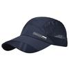 Cappello unisex con visiera da baseball semplice camionista Messy Buns coda di cavallo