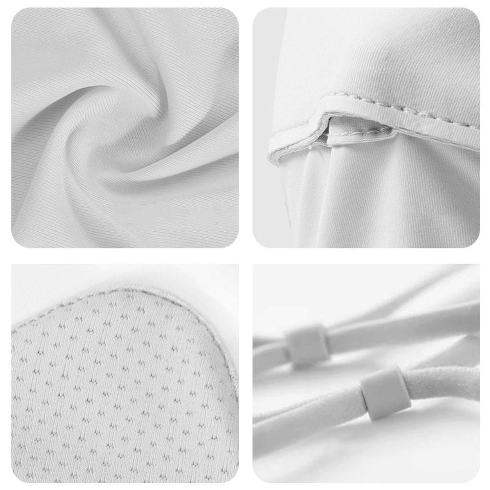 Breathable Ice Silk Sunscreen Mask Sunscreen Face Scarf Face Gini Mask Summer Face Cover  Sports
