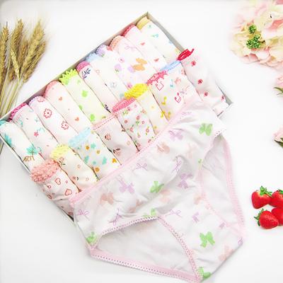 4pc/lot Girls Underwear Panties Briefs Children Pants Kids Underwear