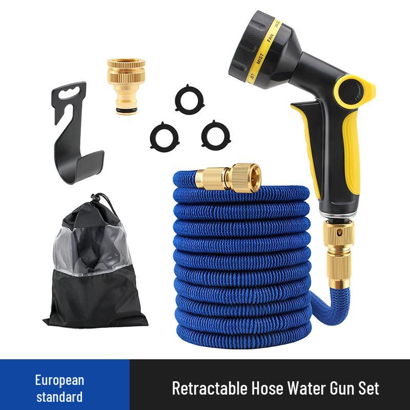 Midsummer Automatic High-Pressure Retractable Garden and Car Washing Hose with Water Gun