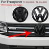 2pc For VolkswagenT5 T6 Car Hood Front Grill Emblem Tail Trunk Logo Cover Decoration For VW Transporter T5 T6 2010-2020 sportvan zd6