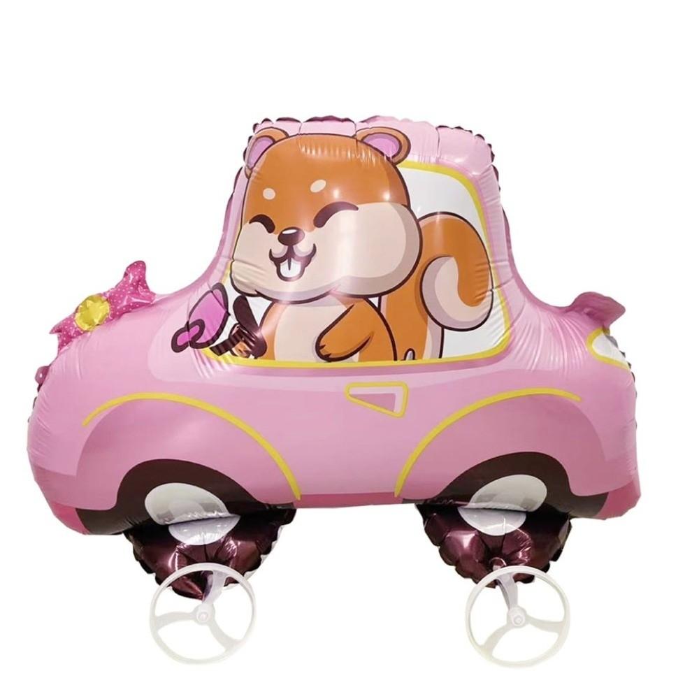 4D Design Walking Balloon Large Size Aluminum Film Aluminum Foil Balloon Cartoon Animal Elephant Stand Cartoon Balloon