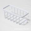 Suction Cup Sponge Holder Wall Mount Kitchen Sink Stainless Steel Drain Rack Storage Basket Organizer Water Drying Dish Rack