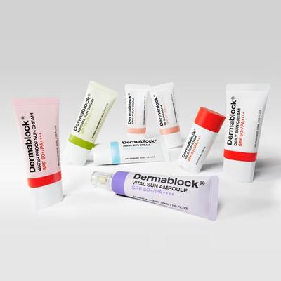 By Cell Fusion C Dermablock Sunscreen SPF50+ PA++++ 8 Types / Nourishing, Moisturizing, Korean Cosmetics, Kbeauty