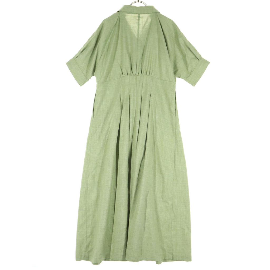 Beauty products AZUL by moussy Short sleeve Shirt dress M green long Women Used