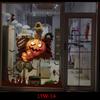 Spooky Halloween Window Clings Decorative Static Stickers For Creative Party Displays