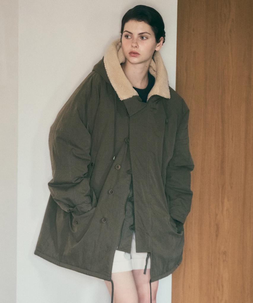 Wednesdayoasisforwomen N-3B Fishtail Flight Tumble Padded Field Coat_Khaki(Wc25-Ot05)