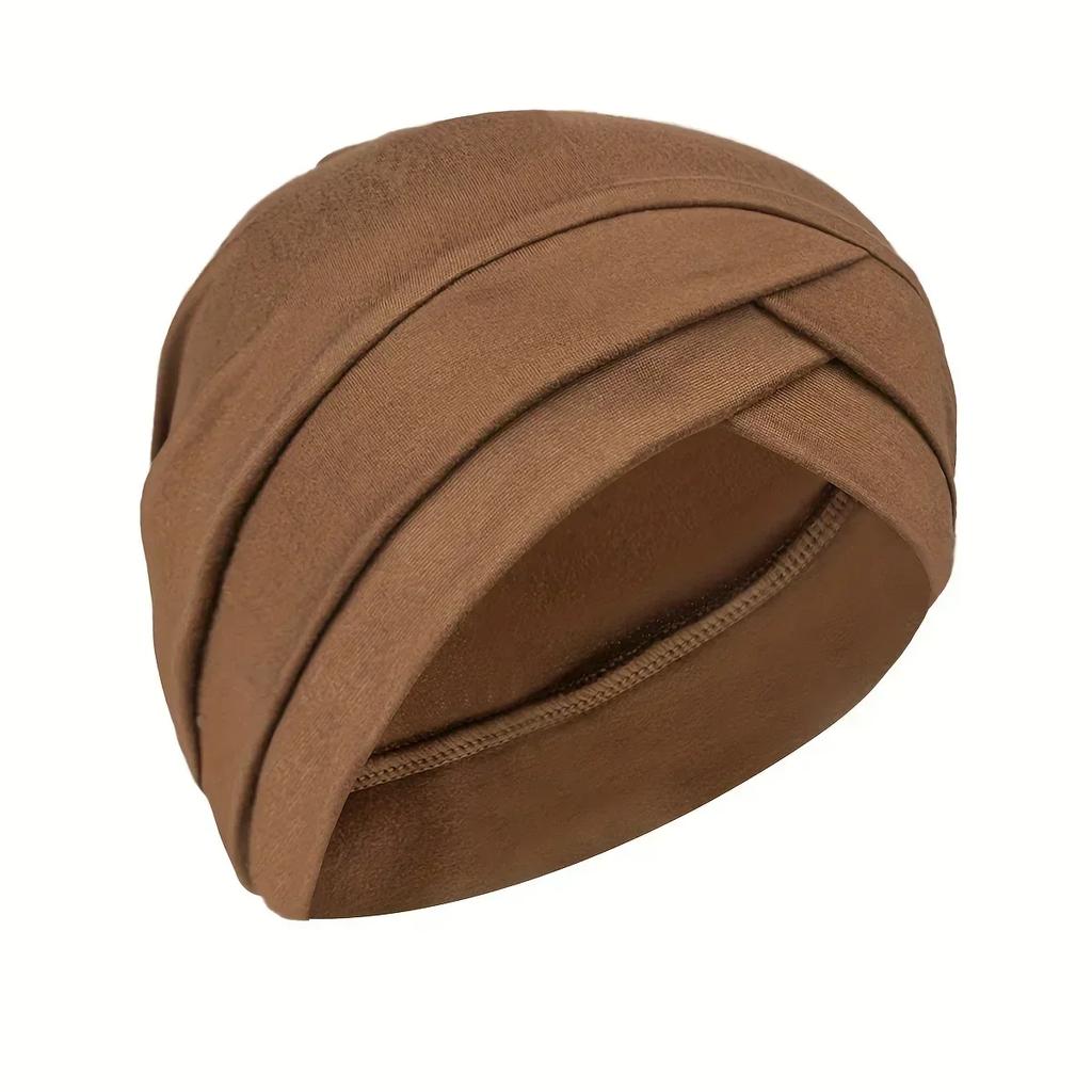 Women Sequin Knotted Turban Indian Hat Muslim Hijab Beanie Bonnet Hair Loss Headscarf Chemo Cap Headwear Bandanas Turbante Mujer