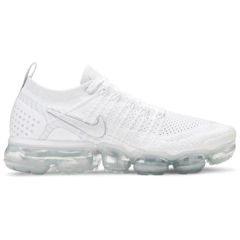 New Nike Air VaporMax Flyknit 2 White Vast Grey Women's 942843-105
