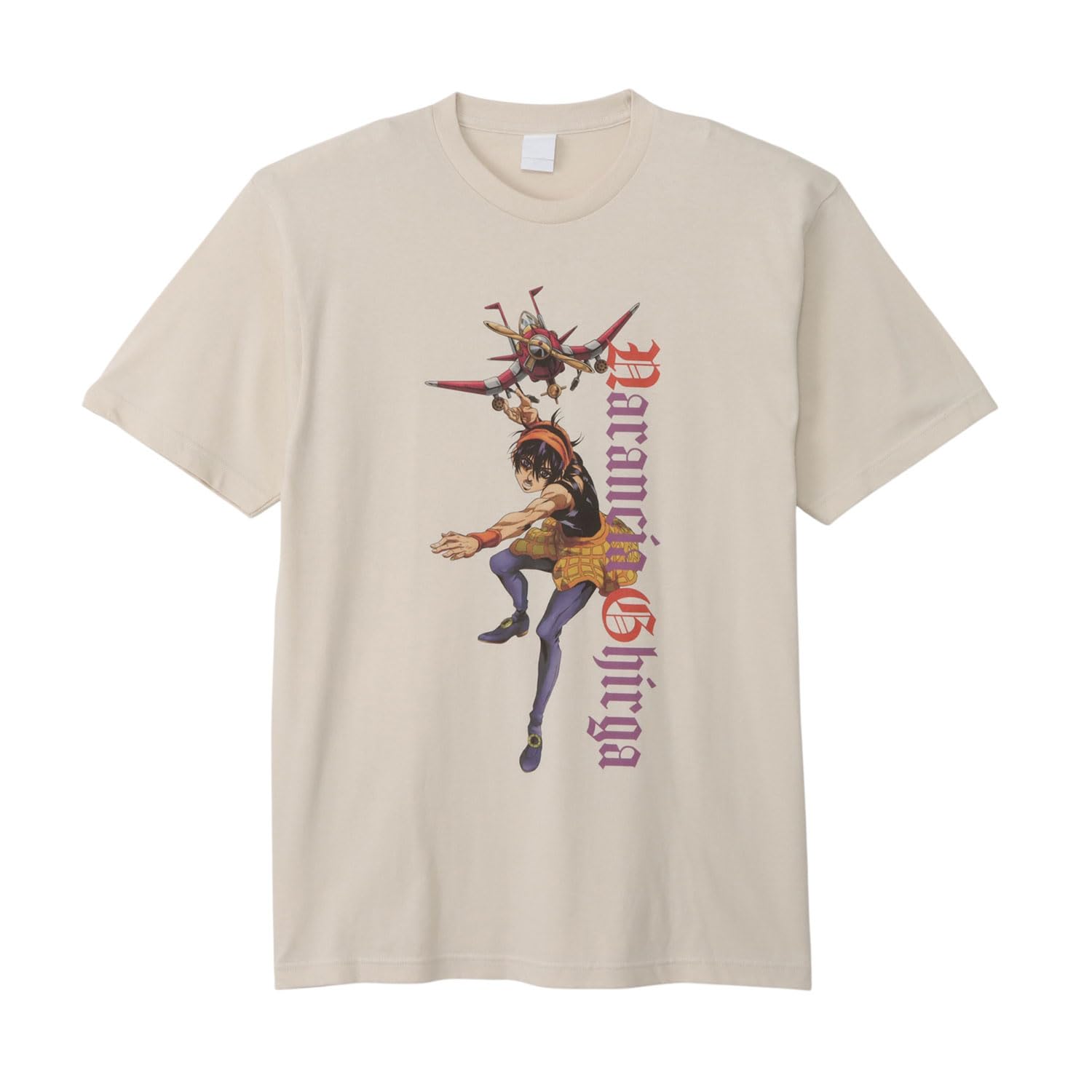

Small Planet JoJo s Bizarre Adventure Golden Wind T-Shirt Narancia Ghirga Size L