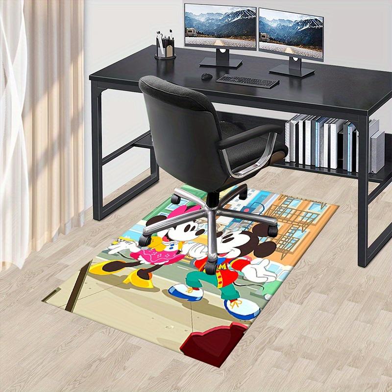 

Office Rug Mickey Mouse, Minnie Mouse theme 3D Printed Anti-Slip Rug-Machine Washable for Living Room 60cm by 90cm