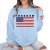 Women's Colorblock Sweatshirt Long Sleeve Round Neck Casual Comfortable Loose Lightweight Women's Sweatshirtt