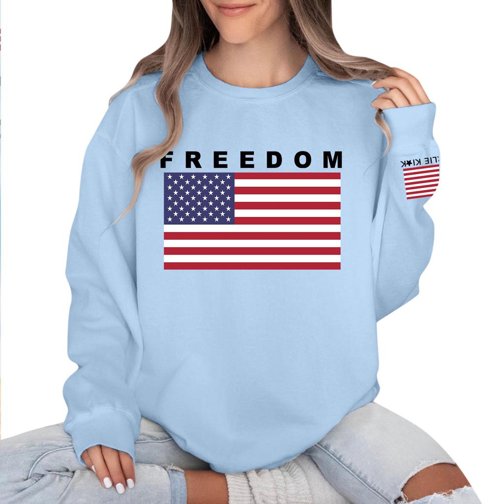 Women's Colorblock Sweatshirt Long Sleeve Round Neck Casual Comfortable Loose Lightweight Women's Sweatshirtt