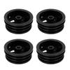 4Pcs RC Car Wheel Rim Aluminum Alloy Sturdy Structure Stylish Look Wheels Hub Rim for MN82 RC Car