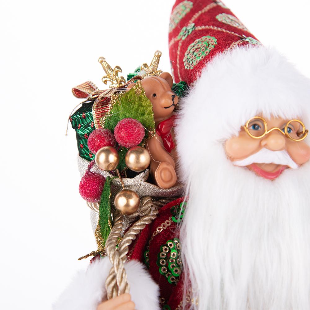 Gift Bag Santa Claus Plush Ornament