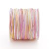 5-50m/lot 0.8mm Cotton Cord Nylon Cord Thread String DIY Beading Braided Bracelet Jewelry Making
