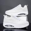Fashion Summer Women's Trendy Mesh Casual Shoes Platform Anti Slip Sneaker Outdoor Running Lace Up Thick Soled Vulcanized Shoes