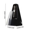 Guitar Metronome Piano Metronome Tower-Shaped Mechanical Metronomes Loud Sound Solid Music Metronome Tuner For Violin Drums