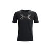 Loose Fit Printed Crew Neck T-Shirt Men Tops Black 1366017-001
