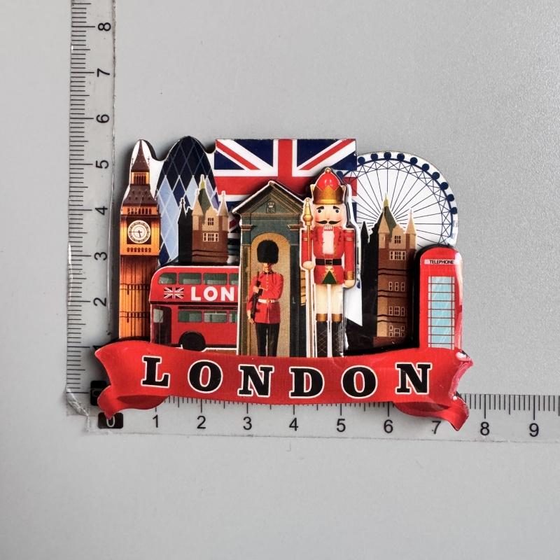 Anglia Autocolante Magnetice de Frigider Magneți de Frigider Britanici Regatul Unit Autobuz Londonez Big Ben Manchester Oxford Colecție Urs Cadou