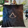 Manta 3D de Juegos de Moda A-Assassin’s Creed, Manta de Franela para Cama Sofá Picnic Oficina Senderismo Ocio Siesta Regalo de Cumpleaños