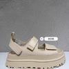 Sandali romani da donna con scarpe ottiche astronomiche, casual e comodi, suola spessa, rialzo, estate, 2026