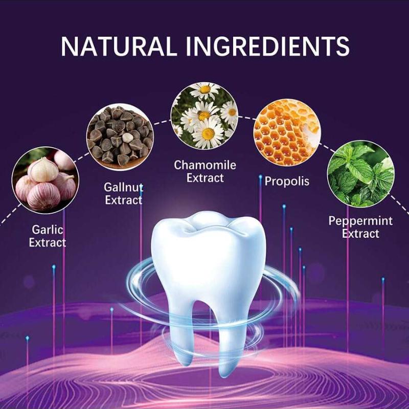 30ml Whitening Toothpaste, Cleans Teeth And Cares For Gums With Anti-stain Effect, Unisex