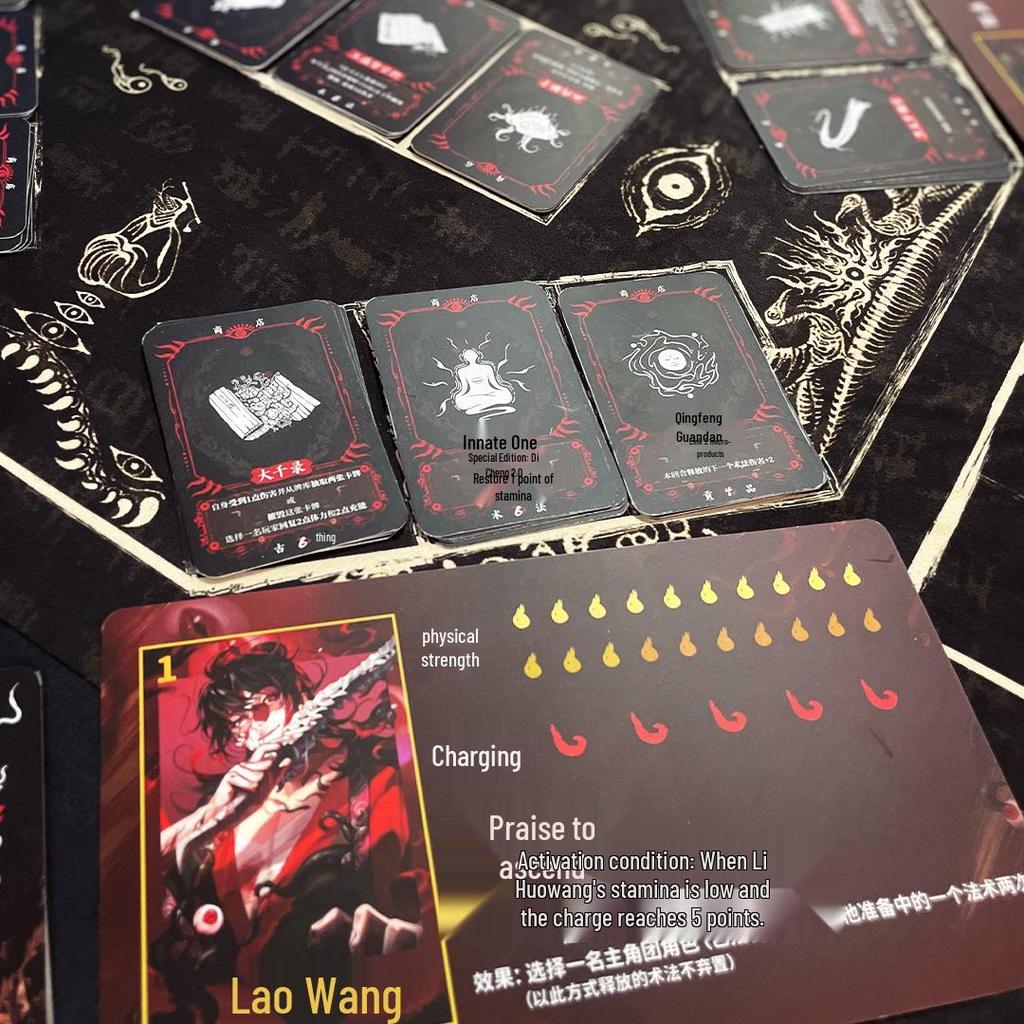 Dao Guiyi Xian Officially Licensed DBG Immersive Murder Mystery Card Game for 2-8 Players